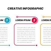 Free Creative Textarea Design for Powerpoint Infographics Template