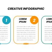 Free Creative Editable Text Widgets for Powerpoint Infographics Template