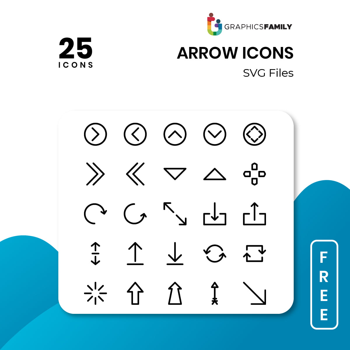 Download Free Arrows Icons Graphicsfamily