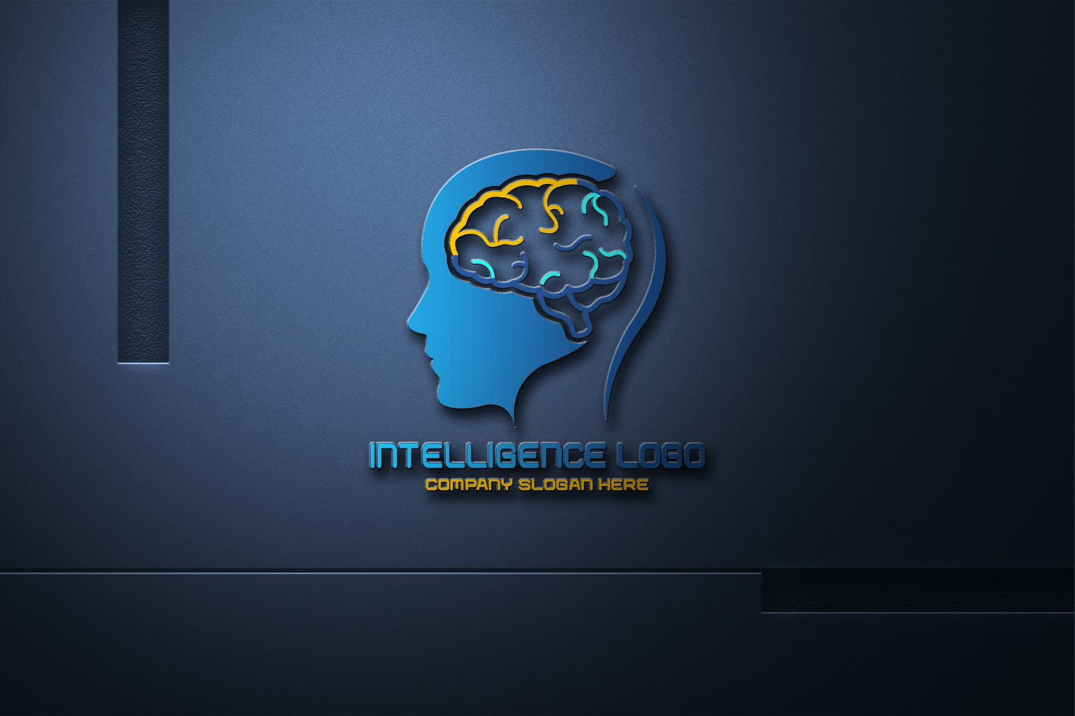 Free Artificial Intelligence Logo Design Free PSD Template GraphicsFamily