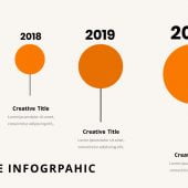 Free Editable Timeline Design for Powerpoint Infographics