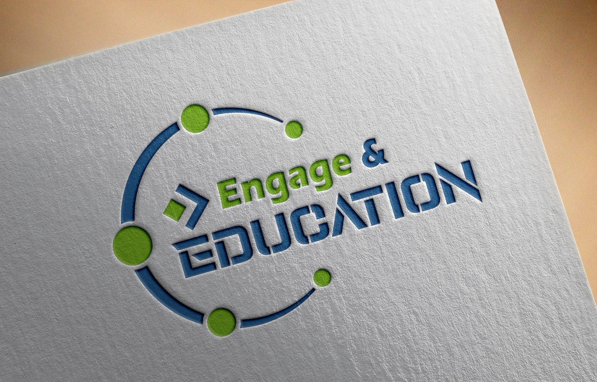 Engage in Education Logo Free PSD Template – GraphicsFamily