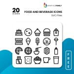 Free Food and Beverage Icons