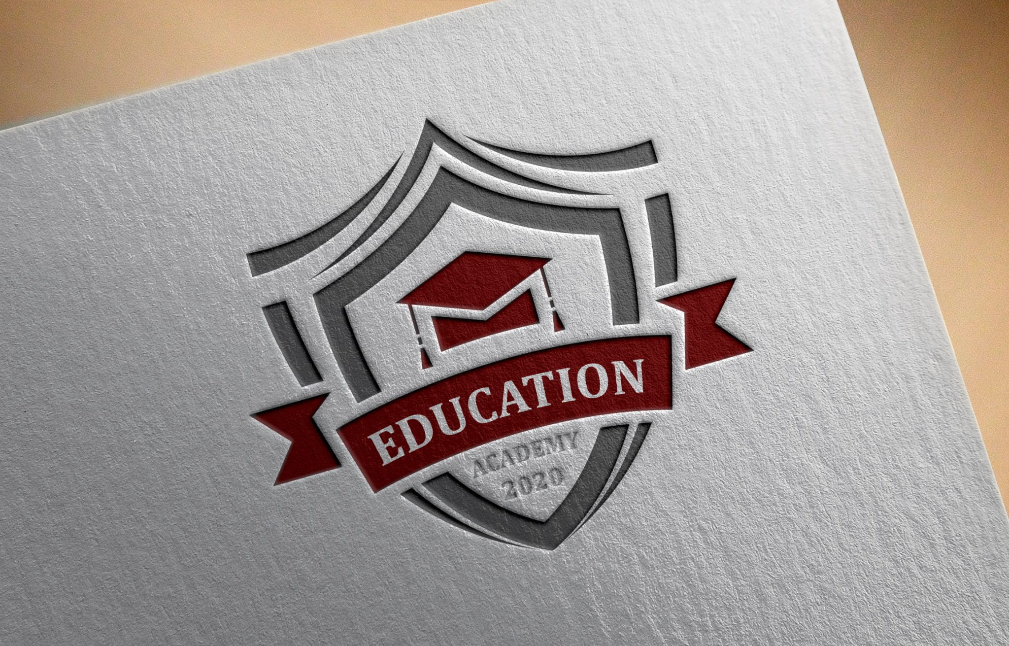 Free Education Academy Logo Template – GraphicsFamily