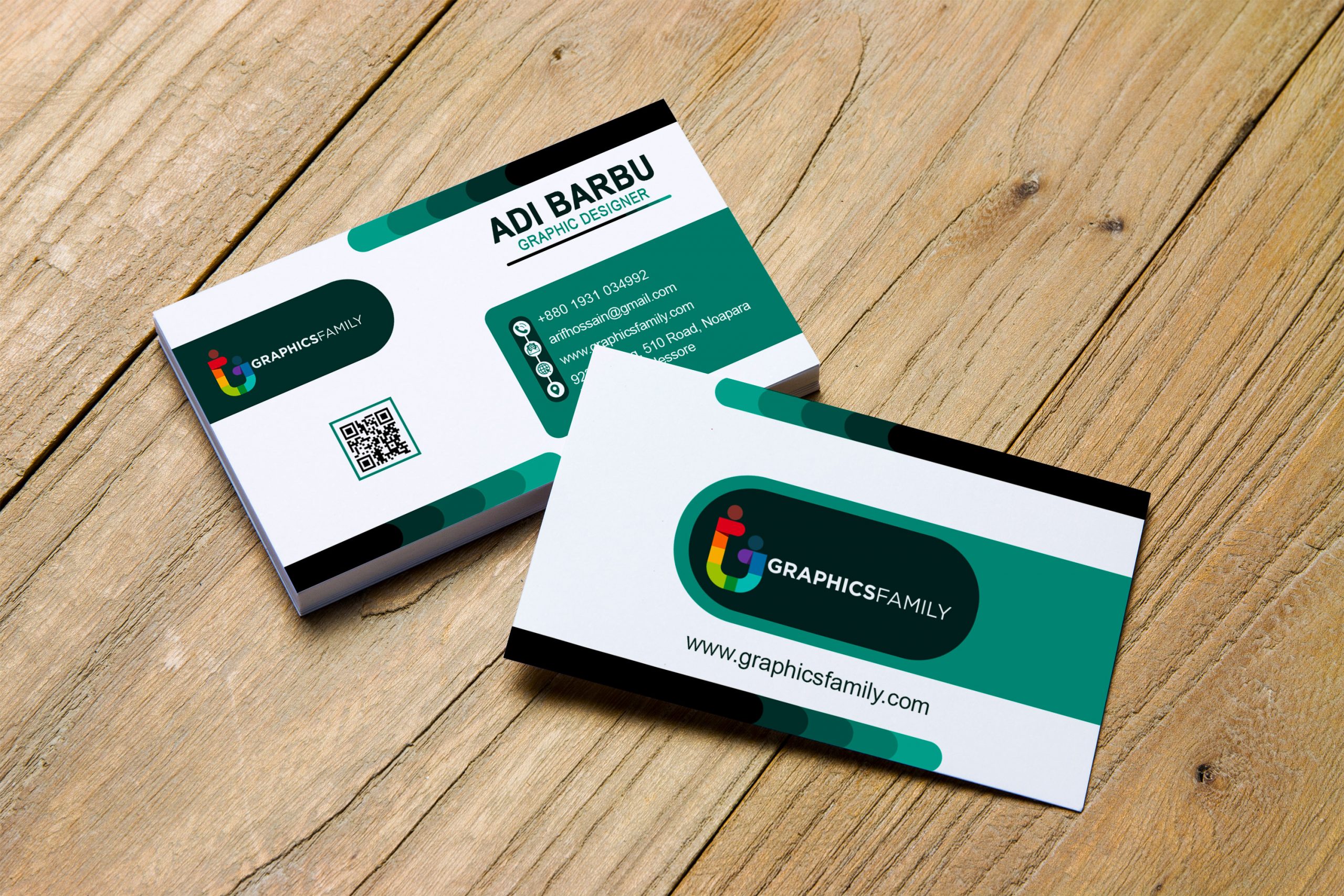 Free psd Template - Modern Business Card Design For Settlement Manager