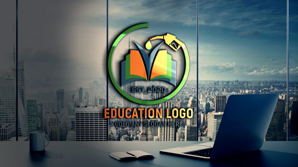 Fueling Education Logo Design Free PSD Template – GraphicsFamily