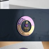 Modern High School Logo Design Free Template
