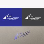 Free Mountain logo Vector Download