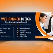 Professional Web Banner Design Free PSD Template