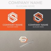 Initial SS Letter logo Free Vector Download