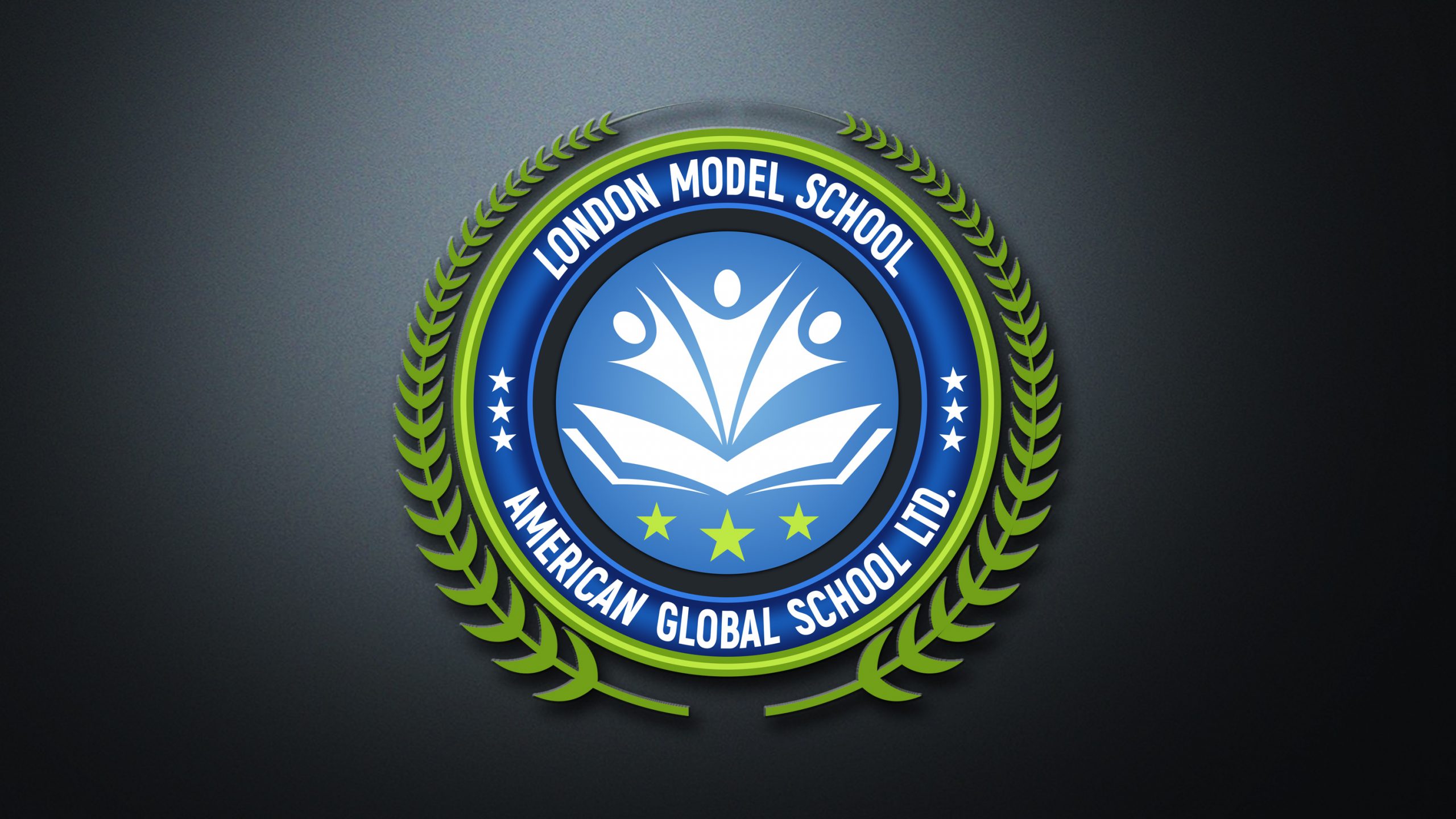 Modern School Logo Design Free PSD Template – GraphicsFamily