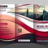 Free Business Promotion Tri Fold Brochure Design Template