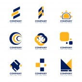 Free set of creative company logos