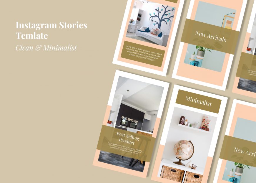 Furniture stories social media template banner – GraphicsFamily