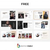 Free Menize Creative Studio Editable PowerPoint Template