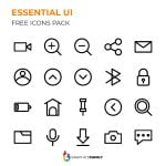 Free Essential UI Icons Pack