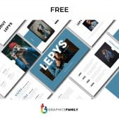 Free Lepys Editable Business Presentation PowerPoint Template