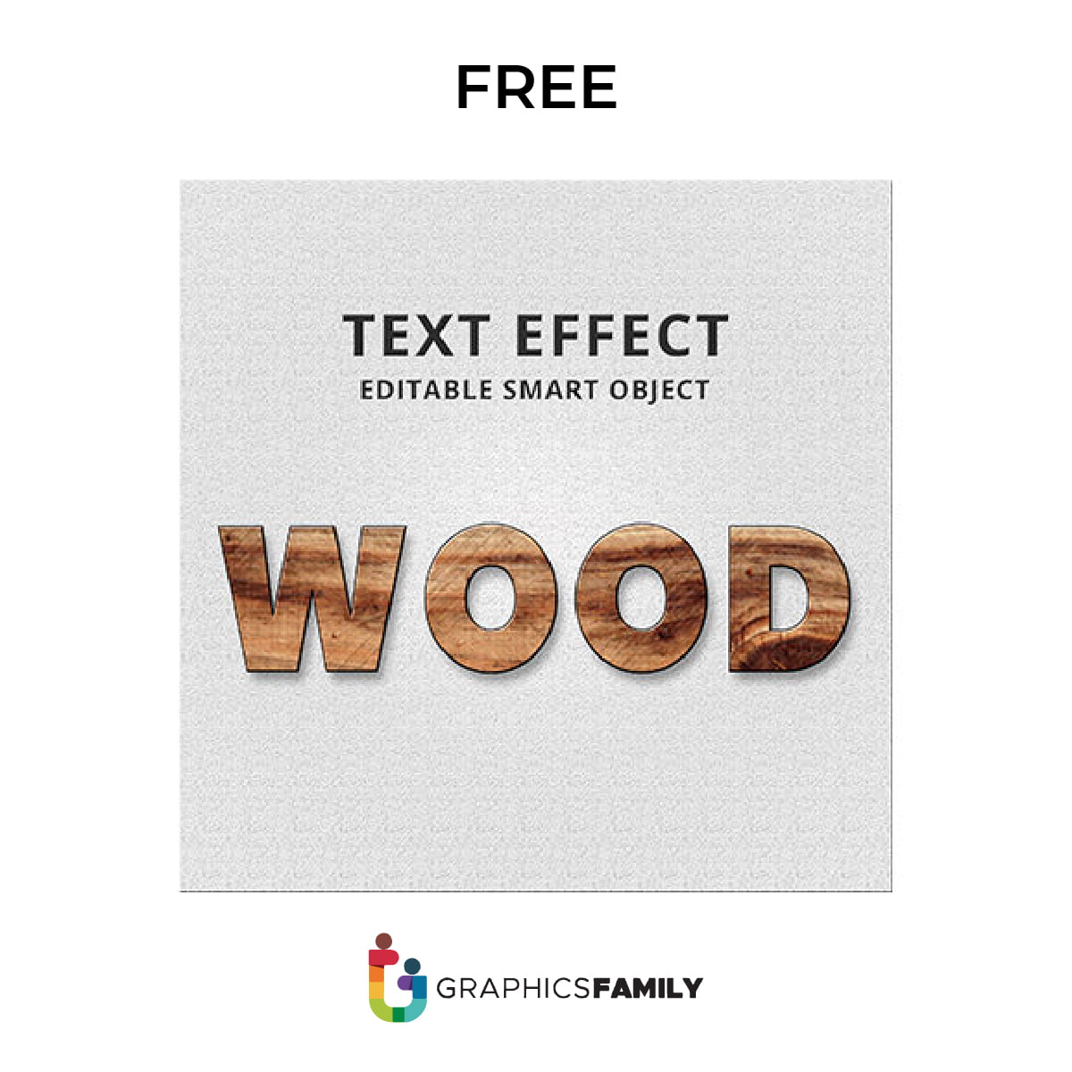 wood text effect photoshop free download