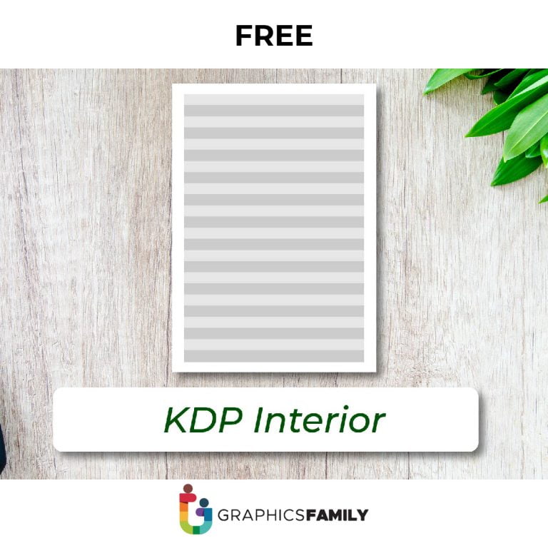 Daily Activity Log KDP Interior Template GraphicsFamily