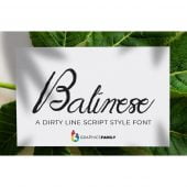 Free Balinese Script Font