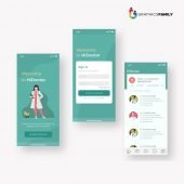 Free Doctor Application UI Design