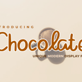 Chocolate – Modern Display Font Free