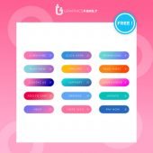 Free Colorful Web Buttons