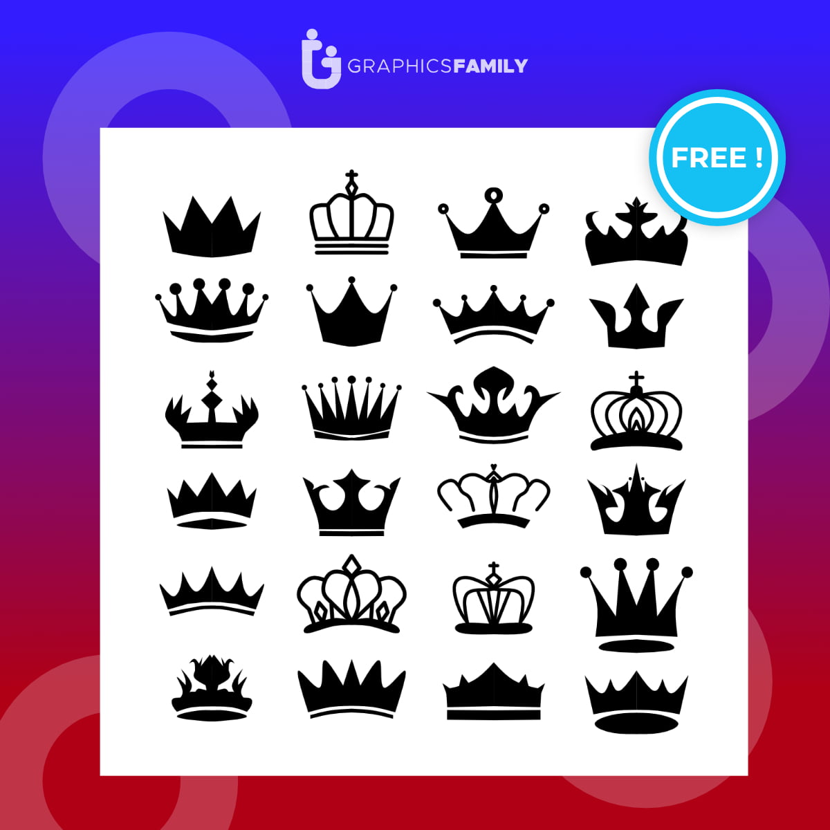 royal crown vector free download
