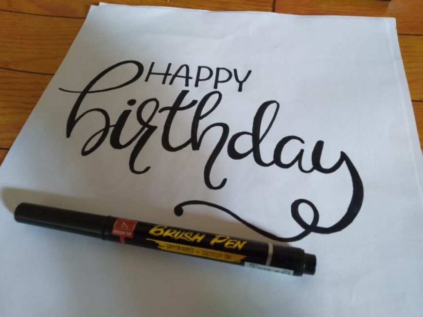 Free Funny hand drawn birthday collection – GraphicsFamily