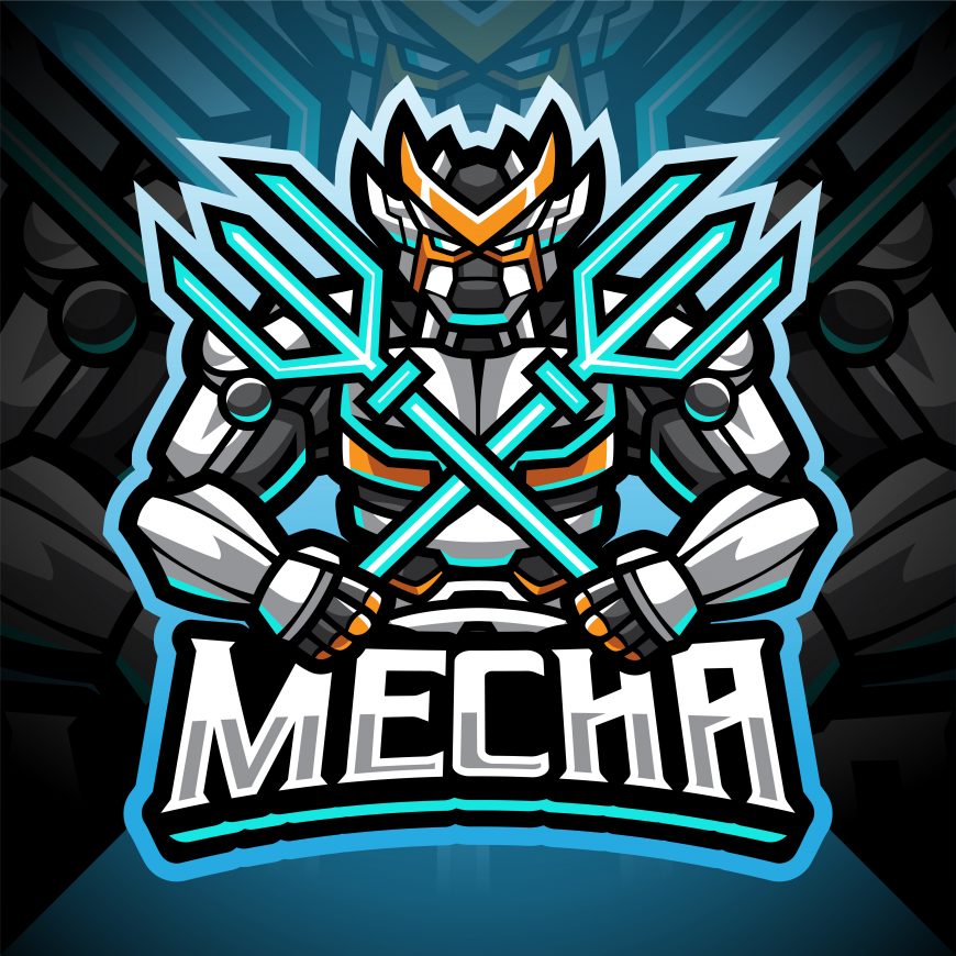 Mecha Mascot Logo