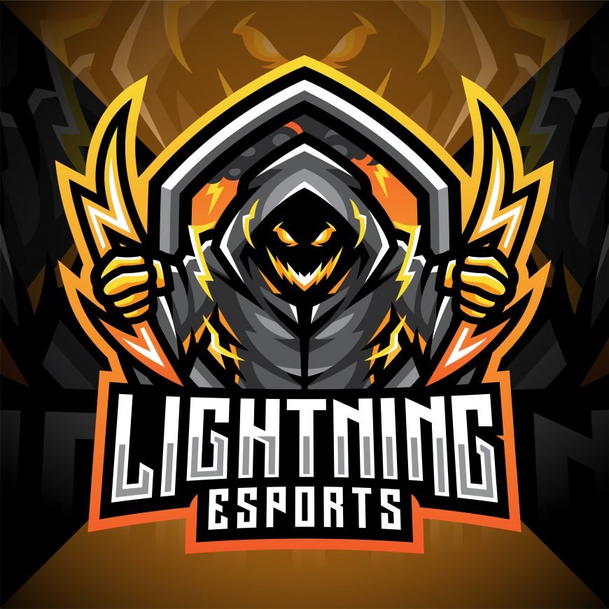 Lightning Esport Mascot Logo