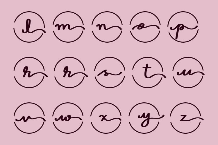 Preview Monogram Feminine Font
