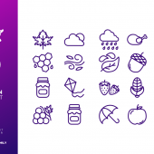 Best Autumn Icon Set Free Download