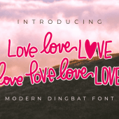 Beloved – Lovely Dingbat Font