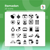 25 Best Free Icons of Ramadan