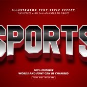 Sport Vintage Text Effect