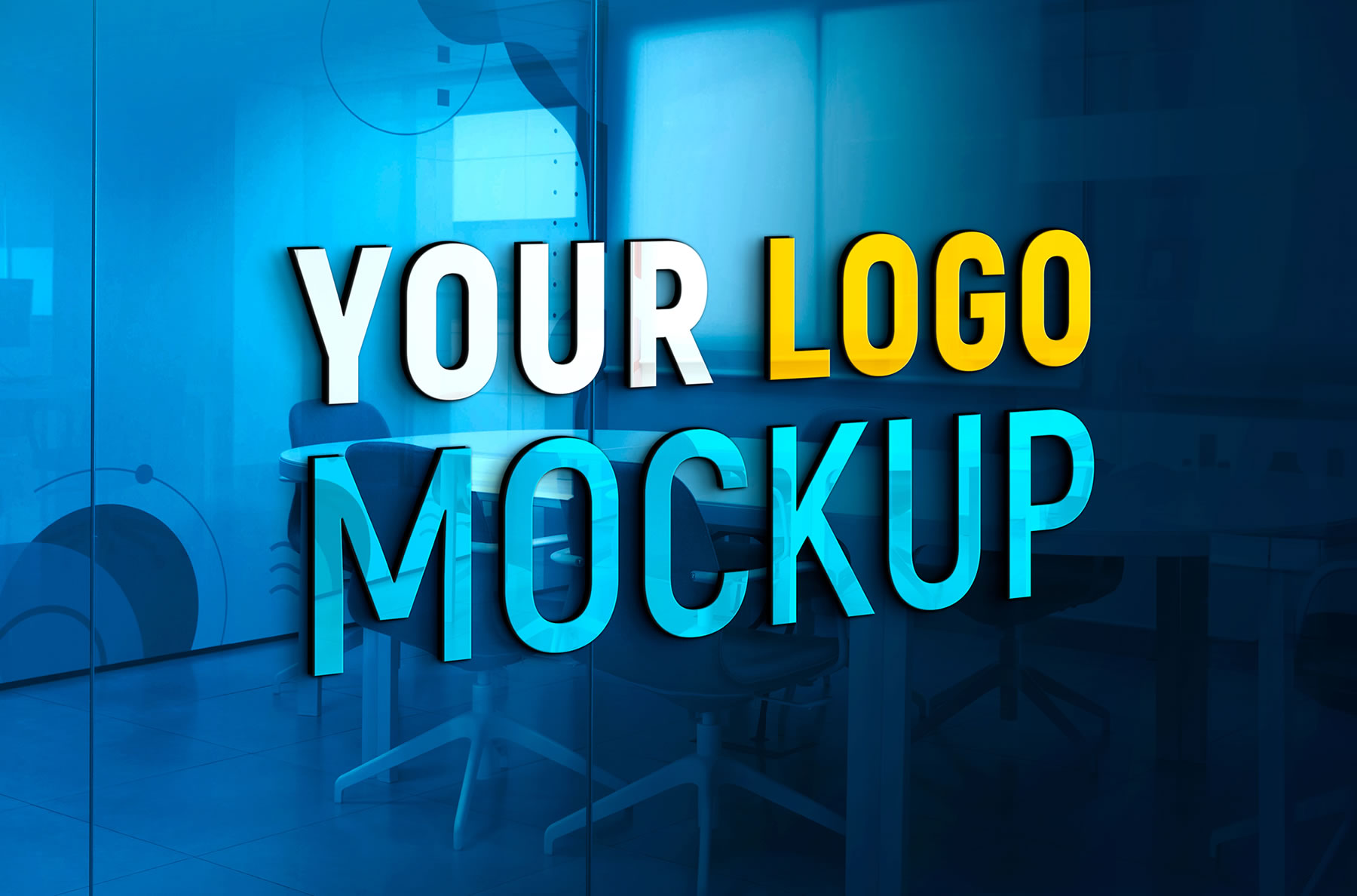 Free PSD Graphic Design Logo Template – GraphicsFamily