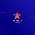 Gradient Arrow Star Logo