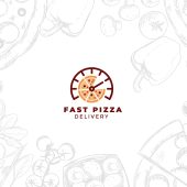 Pizza Logo – Fast Pizza Logo Design