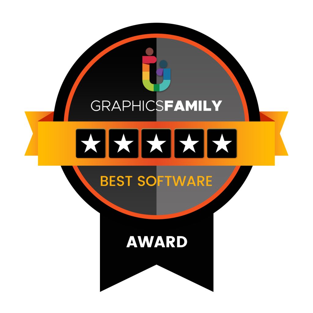 Best Software Award GraphicsFamily