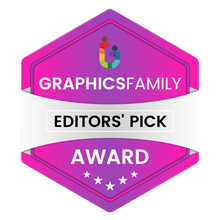 Editors Pick Award by GraphicsFamily
