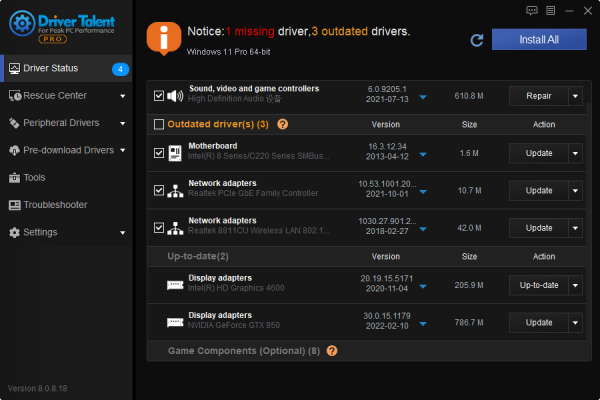 Driver Talent – Scan, Update & Fix Your Device Drivers – GraphicsFamily