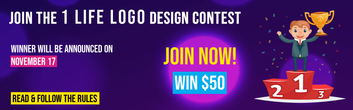 1 LIFE - Logo Design Contest