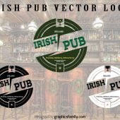 Free Irish Pub Logo Source .ai