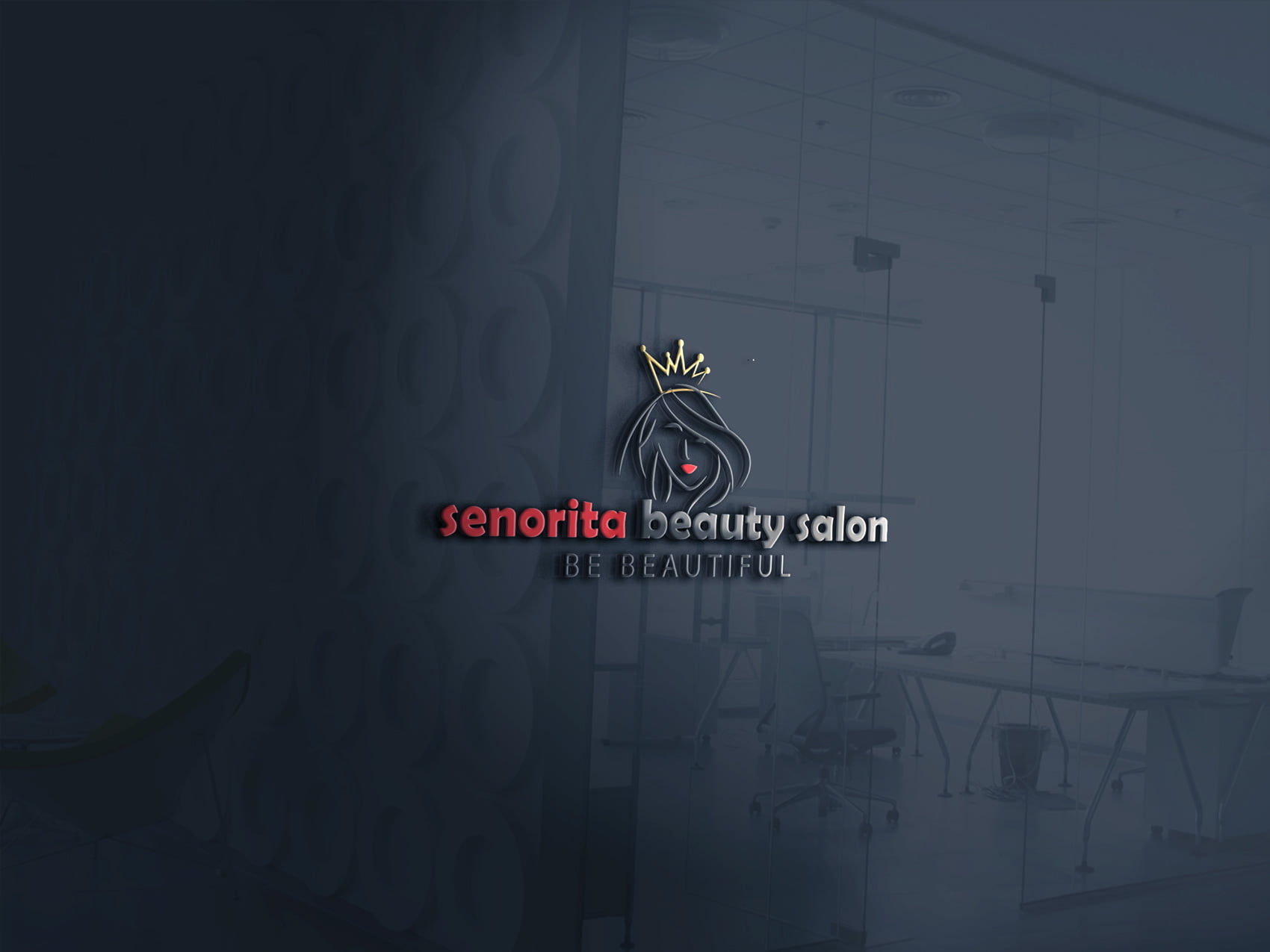 Senorita-Beauty-Salon-Logo – GraphicsFamily