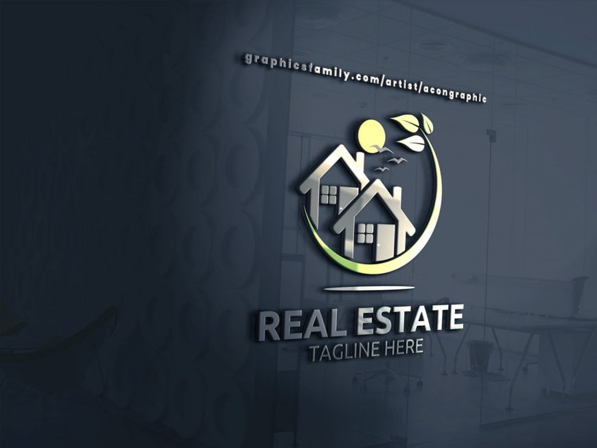 Real Estate Logo – GraphicsFamily