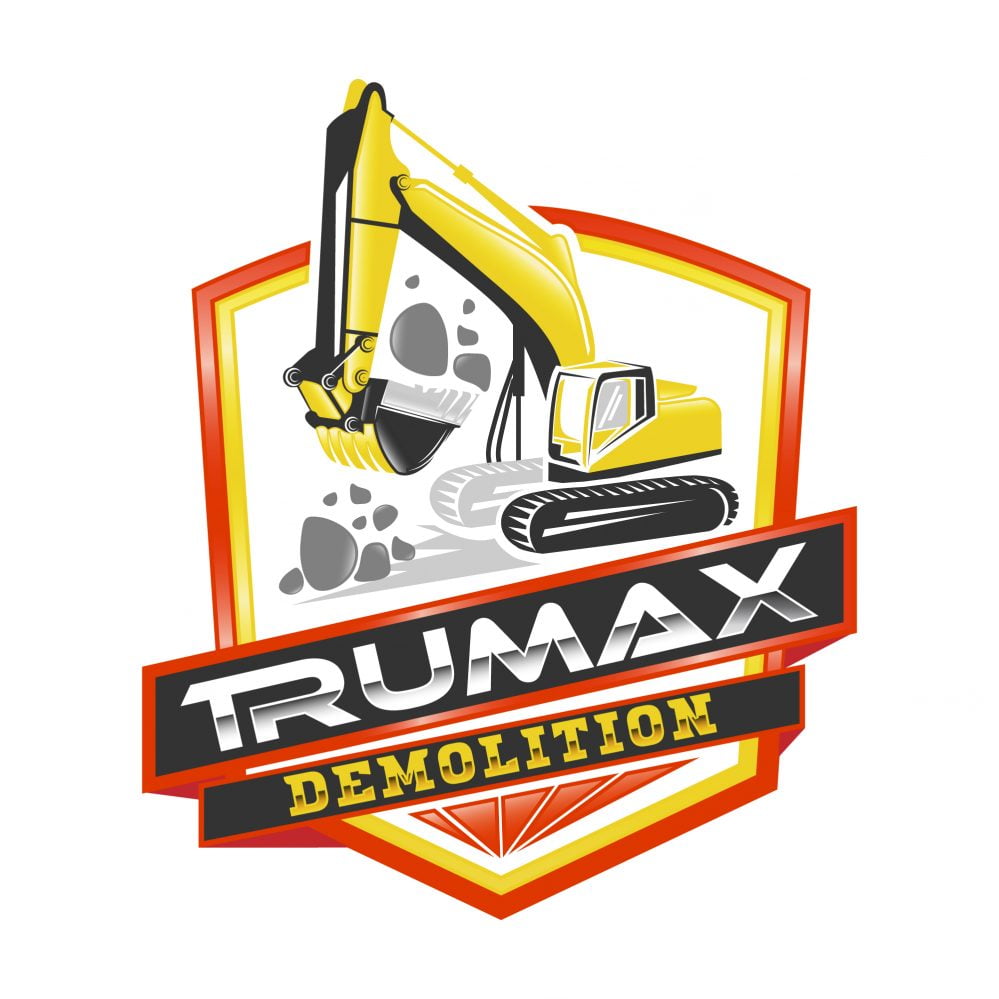 Construction and Demolition Logo Design GraphicsFamily