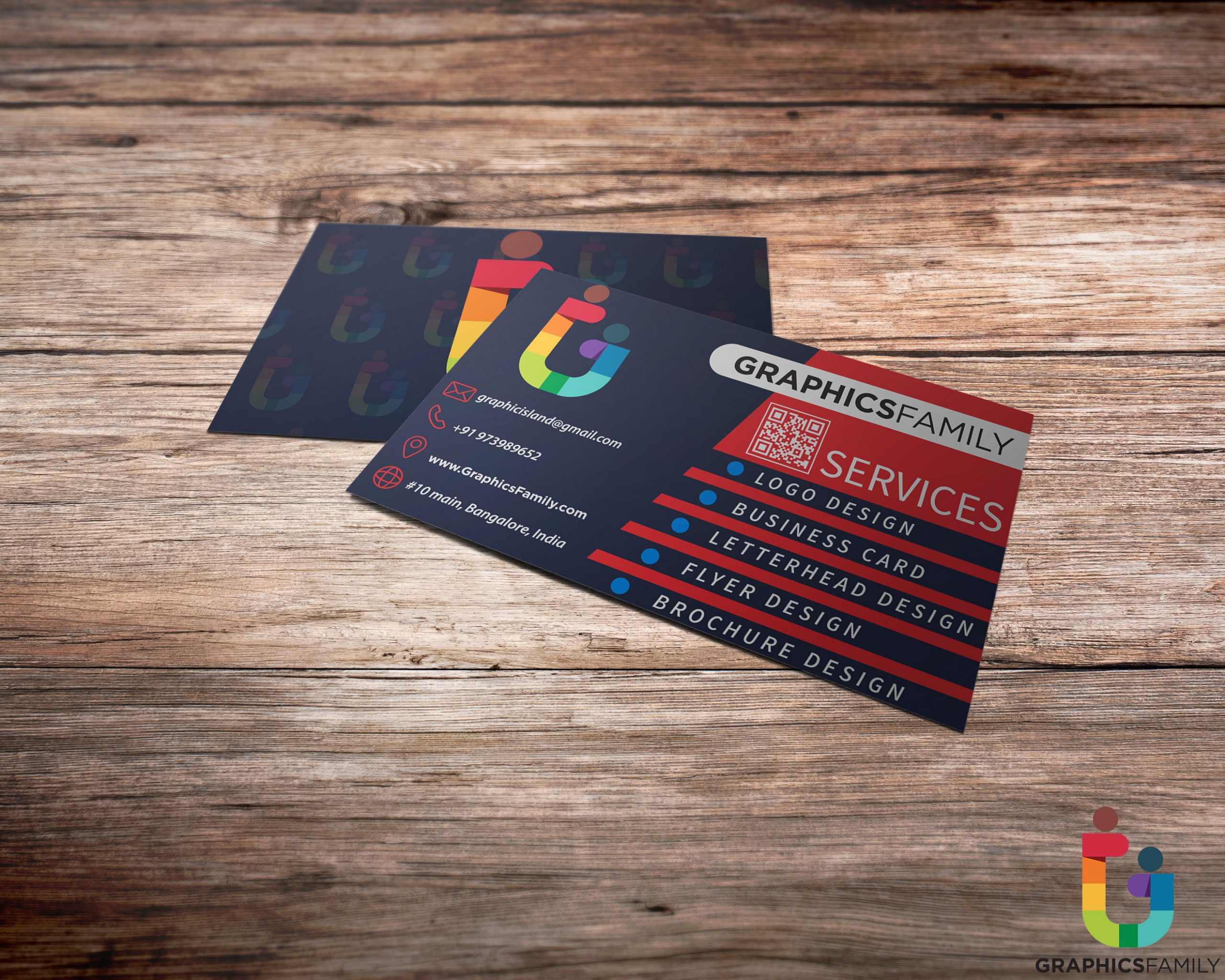 Logo Design Studio Business Card Template – GraphicsFamily