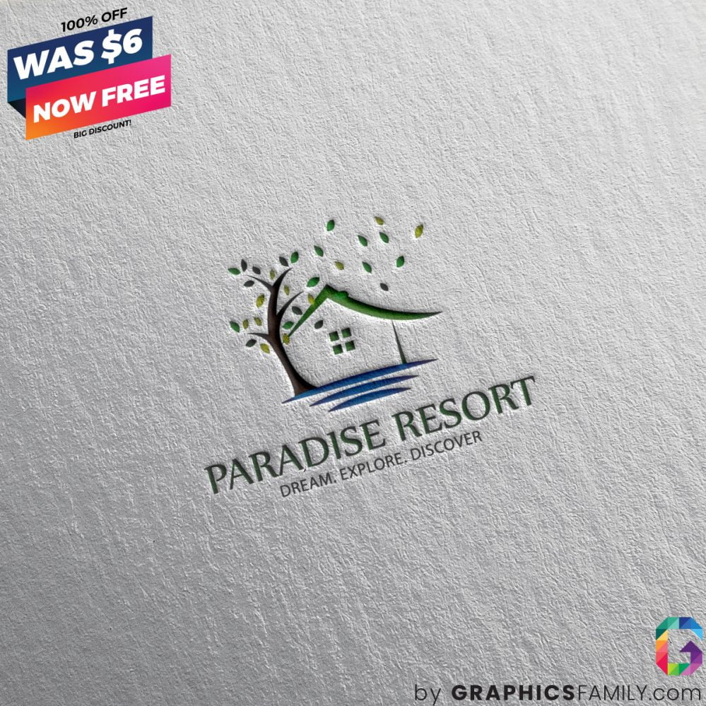 Paradise-Resort-Logo-Template-Free-Download