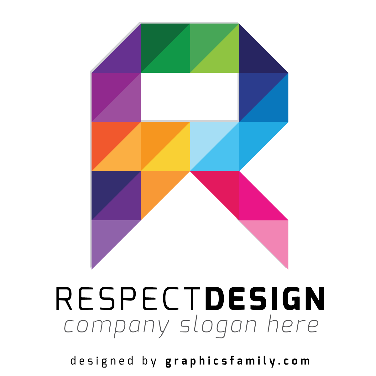 Letter R Logo Design Idea Free Alphabet Logo Graphicsfamily